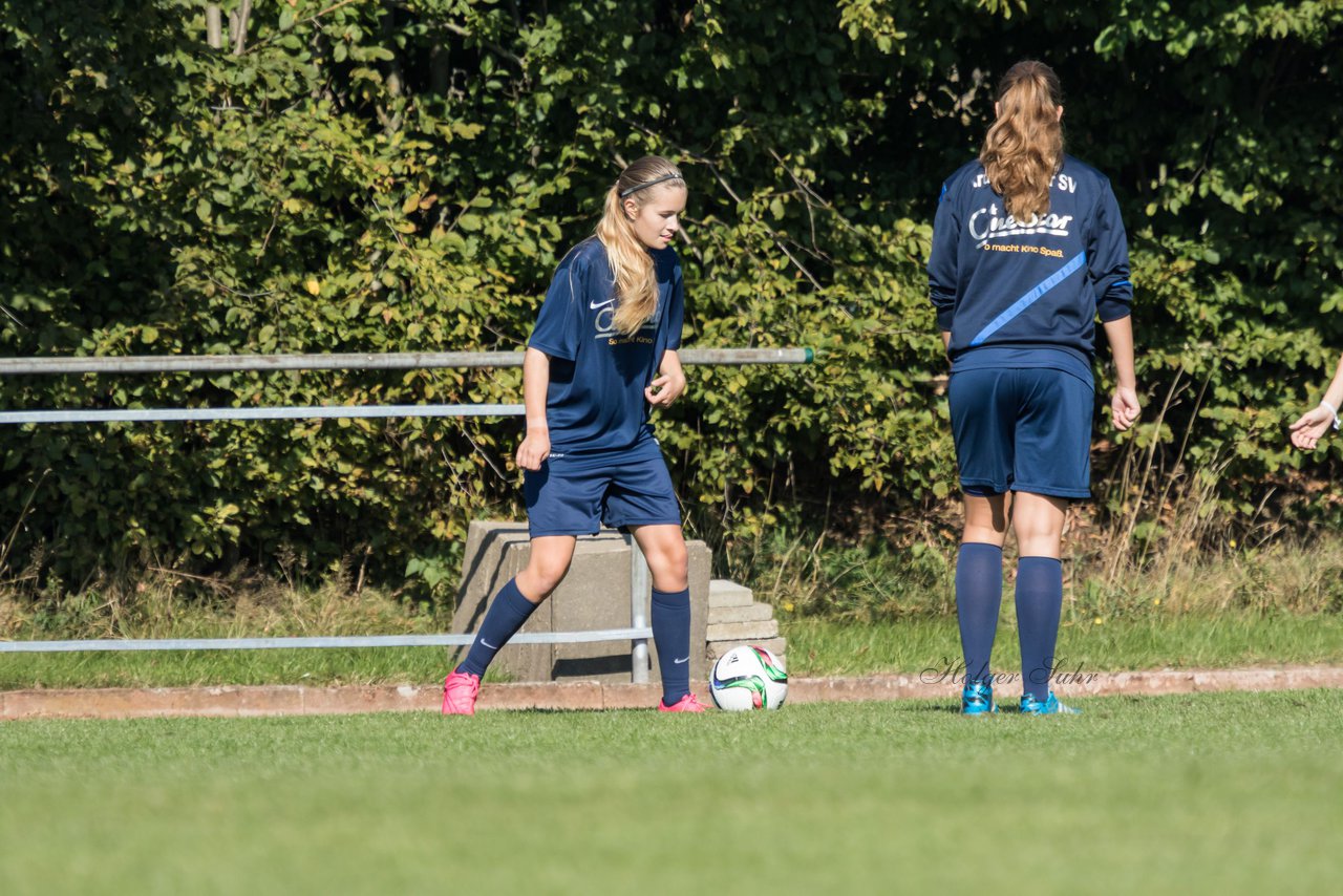 Bild 58 - B-Juniorinnen Krummesser SV - SV Henstedt Ulzburg : Ergebnis: 0:3